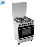 New style hot selling 4 burner cooker with oven 24inch 600mmx600mm used electric range for kitchen appliance