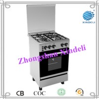 China house cooking small appliance 3 burner gas cooker with grill oven