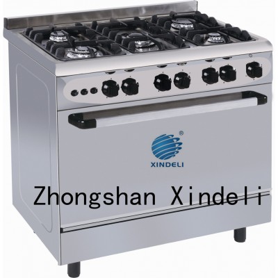 90x60 Free Standing Gas Oven with Grill Burner