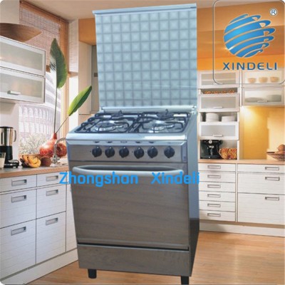 24Inch hot sale glass range cooker/gas oven with gas stove 4 burner Easy operating