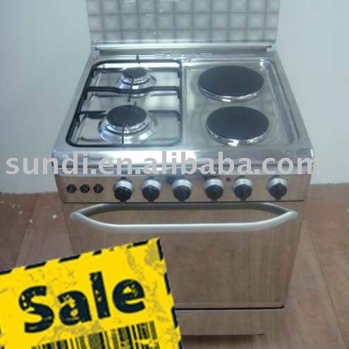 Gas Plus Electric Cooker in Home Appliance