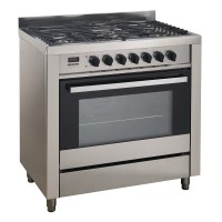 Freestanding oven with gas cooktop-90cm